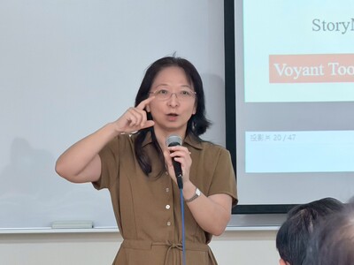 施如齡教授分享AI與醫學人文整合之發展趨勢